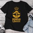 Bonsai Queen Penjing Penzai Bonsai 盆栽 レディースTシャツ 面白い贈り物