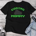 Coding Mommy Programador De Código Binario Para Mamá Camiseta de mujer Regalos divertidos