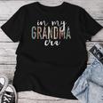 In My Grandma Era Leopard Letter Print Grandma Women T-shirt Unique Gifts