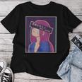 Hailatanad Anime Girl Japaneseaporwave Aesthetic レディースTシャツ 面白い贈り物