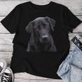 Love Is Labrador Retriever シャツ ブラック ラボ Mom Dad Dog Lover レディースTシャツ 面白い贈り物