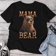 Mama Bearママベア ママベア 母の日 グリズリー ママベア レディースTシャツ 面白い贈り物