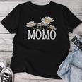Momo Floral Chamomile Mother's Day Momo レディースTシャツ 面白い贈り物