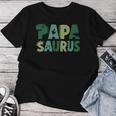 Papaaurus お揃い 家族 誕生日 恐竜 男性 女性 キッズ レディースTシャツ 面白い贈り物