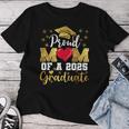 Proud Mom Of A Class Of 2025 Graduate 2025 Senior Mom Women T-shirt Unique Gifts