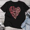 Seventies Heart Wish You Were Here Missing You レディースTシャツ 面白い贈り物