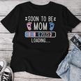 Soon To Be Mom 2025 妊娠中のお知らせ 2025 レディースTシャツ 面白い贈り物