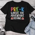 かわいい Pre-K Teacher chool Prek Teacher メンズ レディース レディースTシャツ 面白い贈り物
