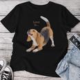 ビーグルシャツ ビーグルtシャツ Love Is Dog Mom Dad 子犬 ペット キュート レディースTシャツ 面白い贈り物