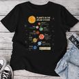惑星 太陽系 宇宙 科学 男の子 女の子 キッズ レディースTシャツ 面白い贈り物