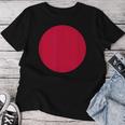 日の丸 Hinomaru 日本の国旗 レディースTシャツ 面白い贈り物