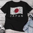 日本国旗 ダメージ加工 愛国心 男性 女性 キッズ レディースTシャツ 面白い贈り物