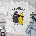 Baa-Nana おもしろバナナ羊しゃれ レディースTシャツ 面白い贈り物