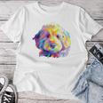 Goldendoodle ギフト ラブラドゥードル Cockapoo Mom カラフル ポップアート レディースTシャツ 面白い贈り物