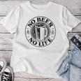 No Beer No Life ヴィンテージ飲酒 ビール愛好家向け ビールファン向け レディースTシャツ 面白い贈り物