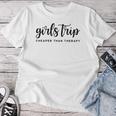 Women's Holiday Girls Trip Cheap Therapy T-shirt Frauen Lustige Geschenke