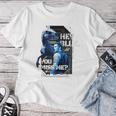 ジュラシック・ワールド Hey Blue You Miss Me レディースTシャツ 面白い贈り物