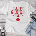 ハッピーカナダデー カナダメープル カナダの女性 メンズ キッズ レディースTシャツ 面白い贈り物
