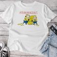 ミニオン Bananagoals レディースTシャツ 面白い贈り物