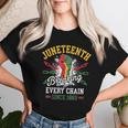 1865年以来、すべてのチェーンを破る 女性 男性 Junenth Freedom レディースTシャツ 彼女への贈り物