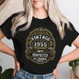 70歳の誕生日 男性 女性 70歳 ヴィンテージ 1955年 レディースTシャツ 彼女への贈り物