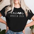 Abuela 2024 Ritmo Cardiaco Anuncio Embarazo Futuras Abuelas Camiseta de mujer Regalos para ella