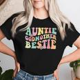 Auntie Godmother Bestie Aunt God Mother Bestie Women T-shirt Gifts for Her