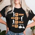 Birdie Bogey Eagle Par Beer ゴルフボール 面白いゴルファー レディースTシャツ 彼女への贈り物