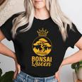 Bonsai Queen Penjing Penzai Bonsai 盆栽 レディースTシャツ 彼女への贈り物