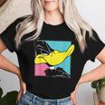 Daffy Duck レディースTシャツ 彼女への贈り物