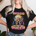Disco Queen Retro Dancing 70 80 Disco Camiseta de mujer Regalos para ella
