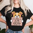Happy Mother's Day To The World Best Dog Mom Dog Lover Mom Women T-shirt Gifts for Her