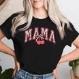 Mama Mommy Cherry Happy Mother's Day Mom Life Coquette Bow Women T-shirt Gifts for Her