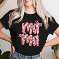 Mama Strawberry Coquette Bow Mommy Happy Mother's Day Mom Women T-shirt Gifts for Her