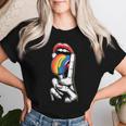 Masc Lesbian Stuff Tongue Rainbow Gay Pride Ally Lgbtq Adult Women T-shirt Gifts for Her Masc Lesbian Stuff Tongue Rainbow Gay Pride Ally Lgbtq Adult Women T-shirt Gifts for Her