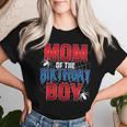 Mom Of The Birthday Boy Spider Web Birthday Party Matching Women T-shirt Gifts for Her