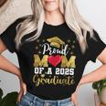 Proud Mom Of A Class Of 2025 Graduate 2025 Senior Mom Women T-shirt Gifts for Her