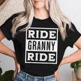 Ride Granny Ride Grandmas Rider Motorcycles Mother's Day Women T-shirt Gifts for Her