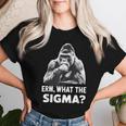 Sarcastic Humor Meme Erm What Theigma Ironic Meme レディースTシャツ 彼女への贈り物