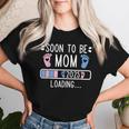 Soon To Be Mom 2025 妊娠中のお知らせ 2025 レディースTシャツ 彼女への贈り物