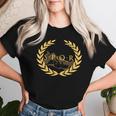Spqr -Enatus Populus Que Romanus ローマ帝国 レディースTシャツ 彼女への贈り物