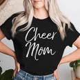 Supportive Cheerleading Competition Mother Outfit Cheer Mom Women T-shirt Gifts for Her