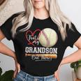 That's My Grandson Out There Baseball Grandma Mother's Day Women T-shirt Gifts for Her That's My Grandson Out There Baseball Grandma Mother's Day Women T-shirt Gifts for Her