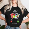 Uno Calls And I Must Be For Children レディースTシャツ 彼女への贈り物