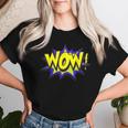 Wow Wow Dad Mom メンズ レディース ボーイズ ガールズ ファニーギフトtシャツ レディースTシャツ 彼女への贈り物