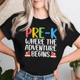 かわいい Pre-K Teacher chool Prek Teacher メンズ レディース レディースTシャツ 彼女への贈り物