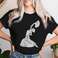 フラメンコ ダンサー ドレス スペイン エスパーニャ 女性用 男性用 フラメンコ レディースTシャツ 彼女への贈り物