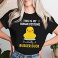 ラバーダックシャツ I'm Really A Rubber Duck レディースTシャツ 彼女への贈り物