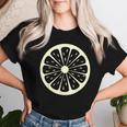 レモン、コスチューム、フルーツ、コスチューム、女性、男性、子供 レディースTシャツ 彼女への贈り物