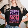 ヴィブラフォン マリンバibraphone Mom 長袖tシャツ レディースTシャツ 彼女への贈り物